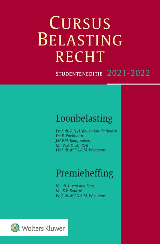 Cursus Belastingrecht Loonbelasting/Premieheffing 2021-2022